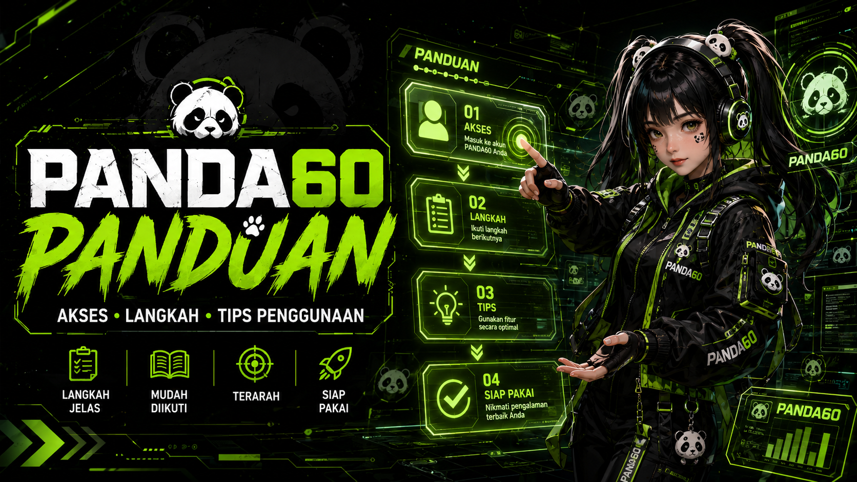 Panduan PANDA60: Akses, Perangkat, dan Keamanan Digital Panduan PANDA60: Akses, Perangkat, dan Keamanan Digital